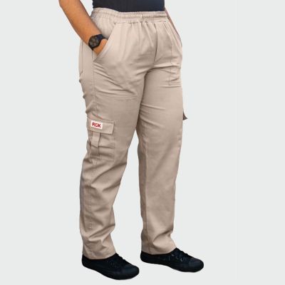 CALCA CARGO UNISSEX BEGE G