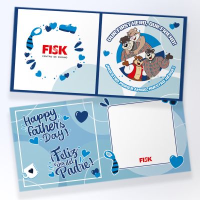 CARTAO DIA DOS PAIS C/ 10 FISK 2025