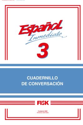 Cuadernillo Conversacion Espanol Inmediato 3