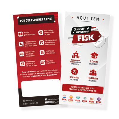 FOLHETO SIMPLES PARCERIA CV C/100 FISK