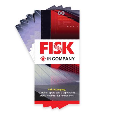 FOLHETO SIMPLES FISK IN COMPANY C/ 100