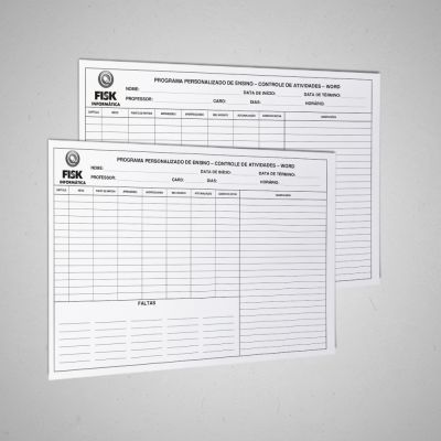 Controle De Atividade Word